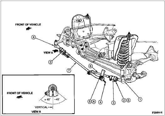 Wiring Diagram: 28 2001 Ford F150 4x4 Front Suspension Diagram