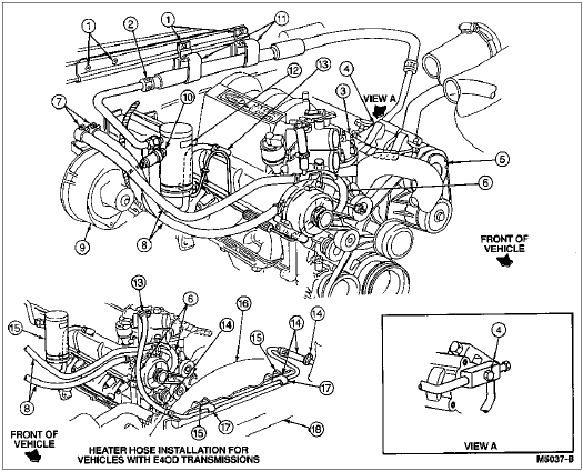 Ford F150 Heater Hose Diagram - Wiring Diagram Database