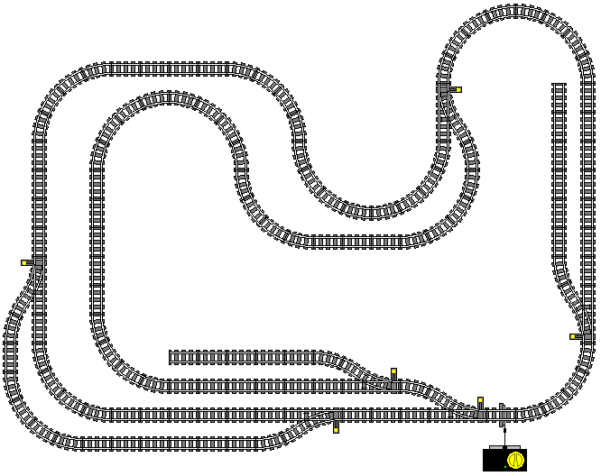 One of the two layouts on the back of the #4564 instruction manual ...