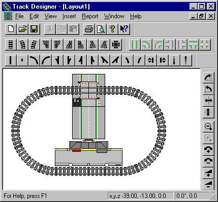 Train Depot Track Designer